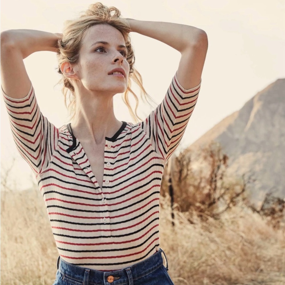 Dôen pointelle Lucia tee